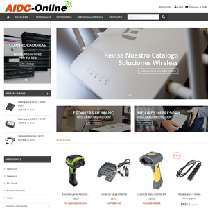 AIDC-Online. Catalogo Productos y accesorios AIDC